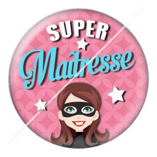 Cabochon résine a coller 25 mm pour super maîtresse s7 