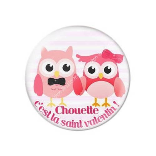 Cabochon résine a coller 25 mm saint valentin 4 