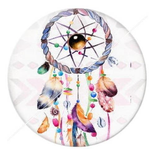 Cabochon résine a coller 25 mm dreamcatcher attrape-rêves flèches ethniques indiens 7 