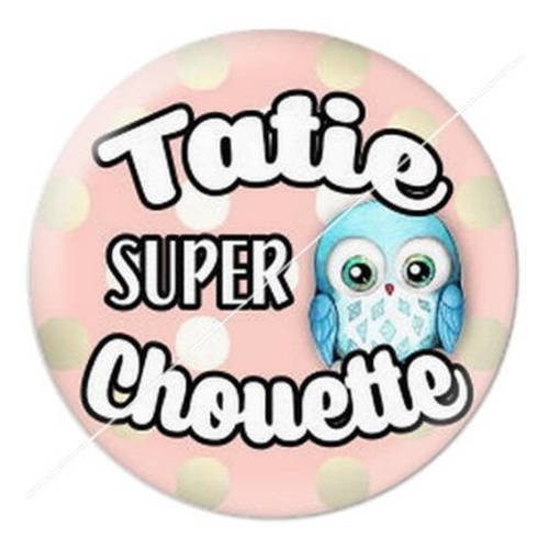 Cabochon résine a coller 25 mm pour tatie tata 6 