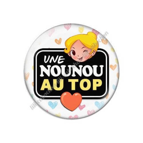 Cabochon résine a coller 25 mm pour nounou k31 