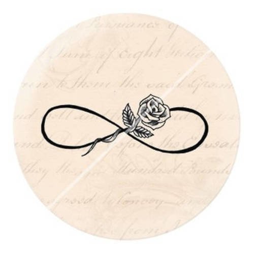 Cabochon résine a coller 25 mm infini cage oiseaux 10 