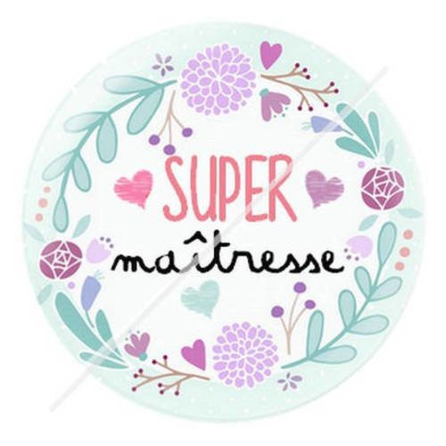 Cabochon résine a coller 25 mm pour maîtresse s14 