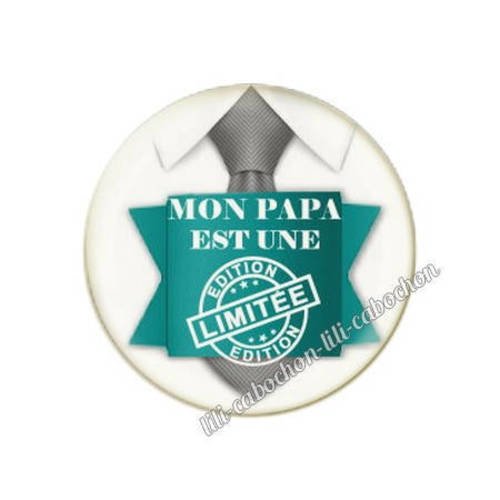 Cabochon résine ou verre * avec ou sans support pendentif *  thème papa 77
