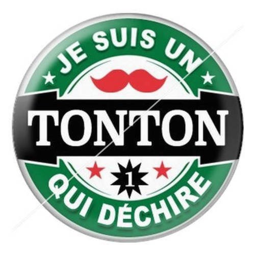 Cabochon résine a coller 25 mm pour tonton 1