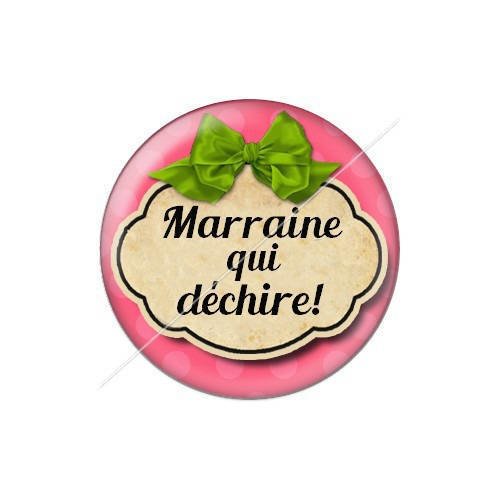 Cabochon résine a coller 25 mm marraine j29 