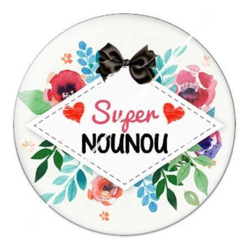 Cabochon résine a coller 25 mm pour nounou e15 