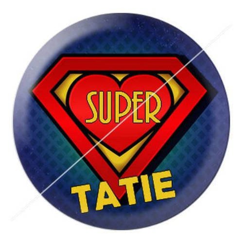 Cabochon résine a coller 25 mm pour tatie tata 5 