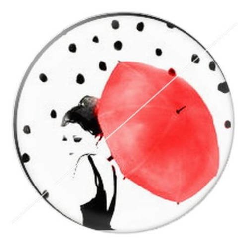 Cabochon résine a coller 25 mm un coin de parapluie 5 