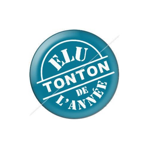 Cabochon résine a coller 25 mm tonton j21 