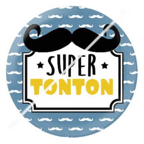 Cabochon résine a coller 25 mm pour tonton 2 