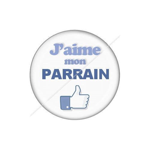 Cabochon résine a coller 25 mm parrain j10 