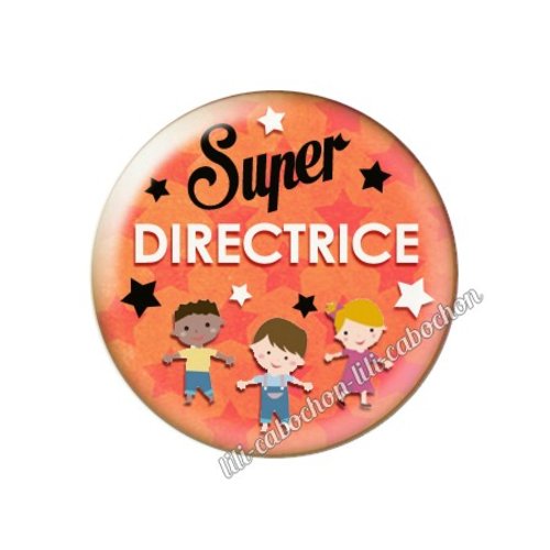 Cabochon résine a coller 25 mm directrice az6