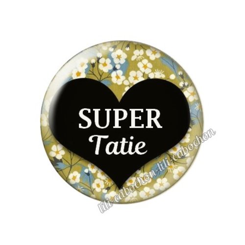 Cabochon résine a coller 25 mm tatie ah59