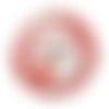 Cabochon résine a coller 25 mm aide-soignante ah7
