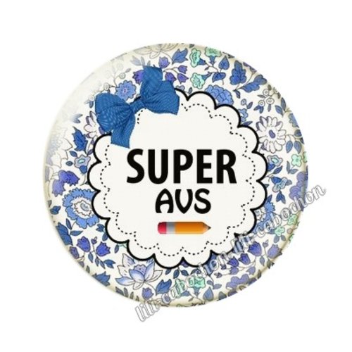 Cabochon résine a coller 25 mm avs ai5