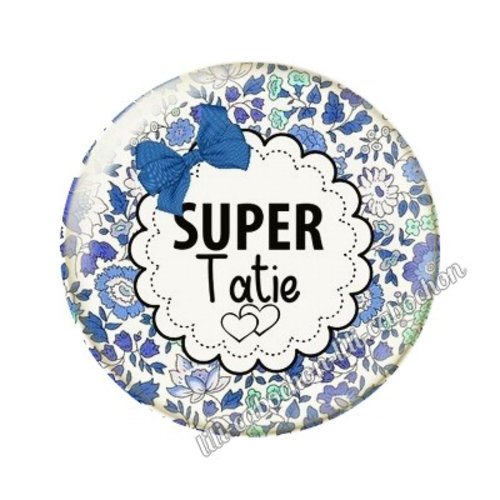 Cabochon résine a coller 25 mm tatie ai9