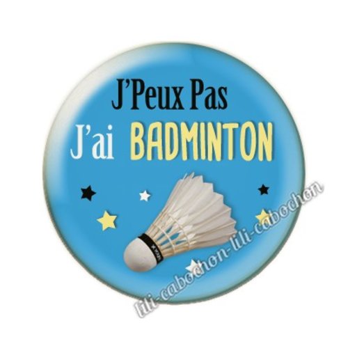 Cabochon résine a coller 25 mm j'peux pas j'ai ai3