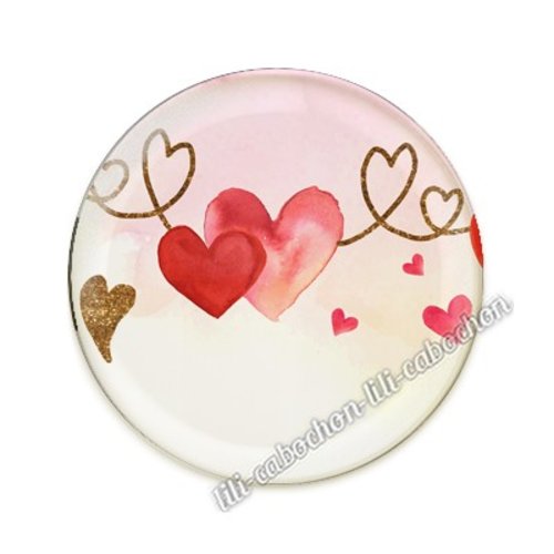 Cabochon résine a coller 25 mm maman mamounette ai48