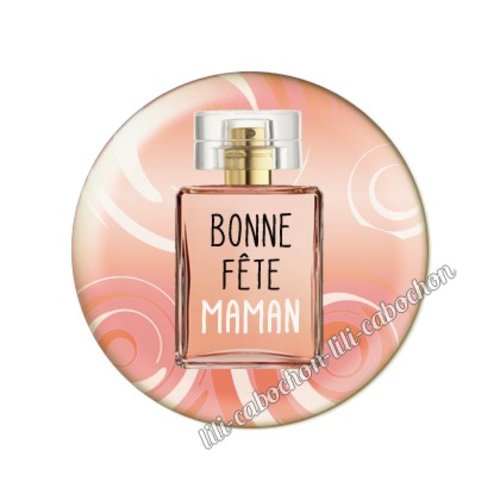 Cabochon résine a coller 25 mm maman al5