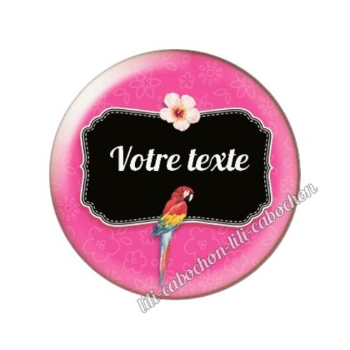 Cabochon résine a coller 25 mm à personnaliser a74