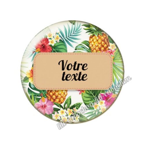 Cabochon résine a coller 25 mm à personnaliser a75