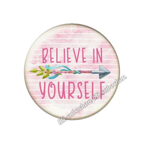 Cabochon résine a coller 25 mm à personnaliser am24