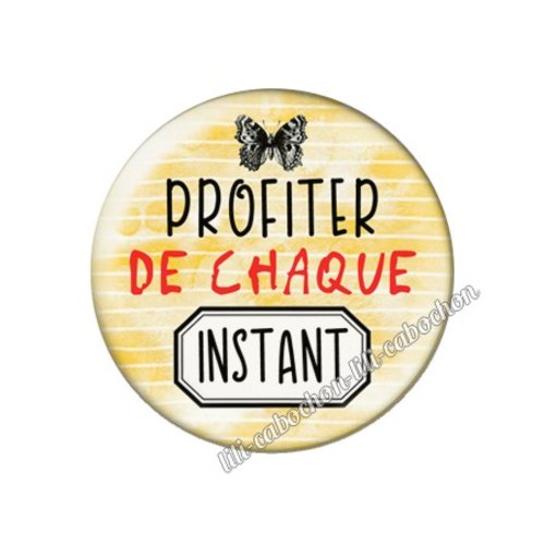 Cabochon résine a coller 25 mm à personnaliser am25