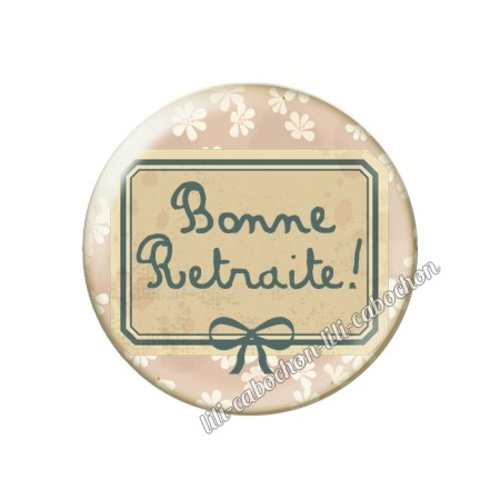 Cabochon résine a coller 25 mm retraite am69