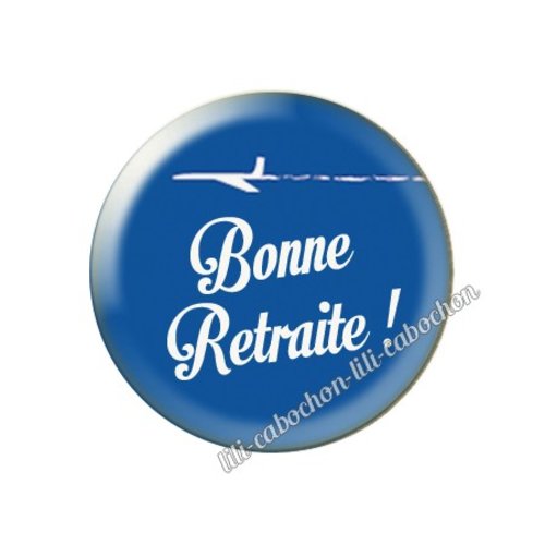 Cabochon résine a coller 25 mm retraite am71