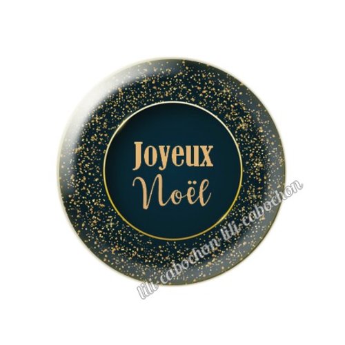 Cabochon résine a coller 25 mm noël mc39