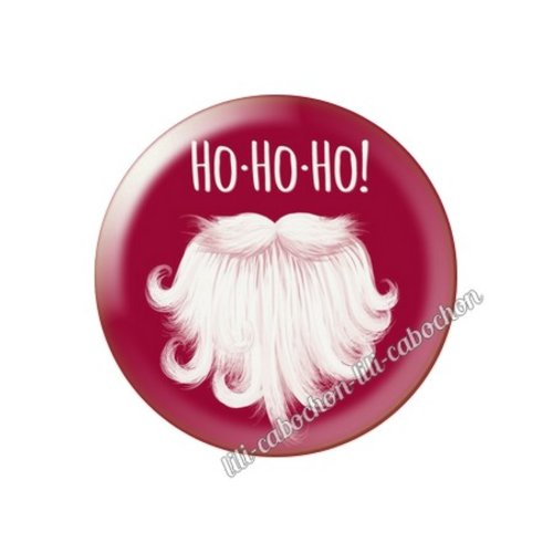 Cabochon résine à coller 25 mm noël no57