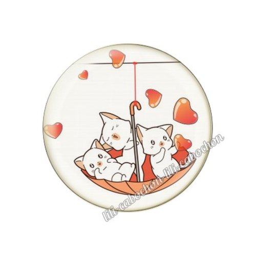 Cabochon résine a coller 25 mm amour couple saint valentin coeur  je t'aime 5