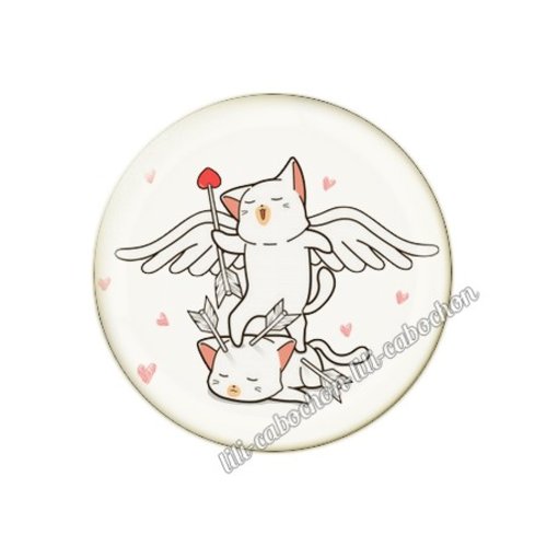 Cabochon résine a coller 25 mm amour couple saint valentin coeur  je t'aime 8