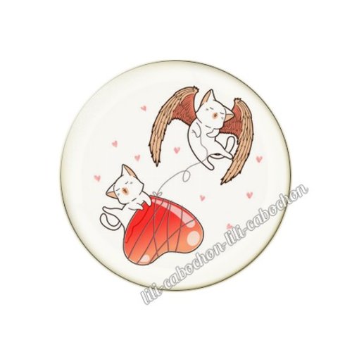 Cabochon résine a coller 25 mm amour couple saint valentin coeur  je t'aime 41