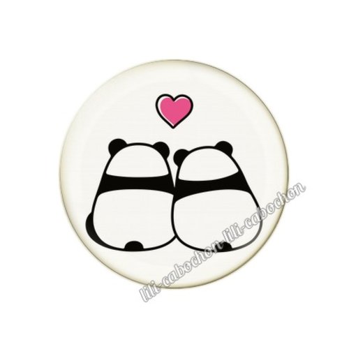 Cabochon résine a coller 25 mm amour couple saint valentin coeur  je t'aime 49