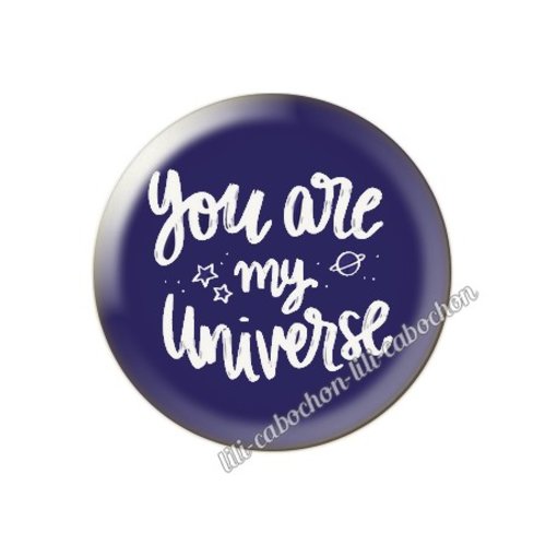 Cabochon résine a coller 25 mm amour couple saint valentin coeur  je t'aime 63