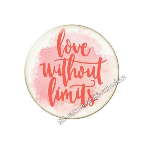 Cabochon résine a coller 25 mm amour couple saint valentin coeur  je t'aime 72