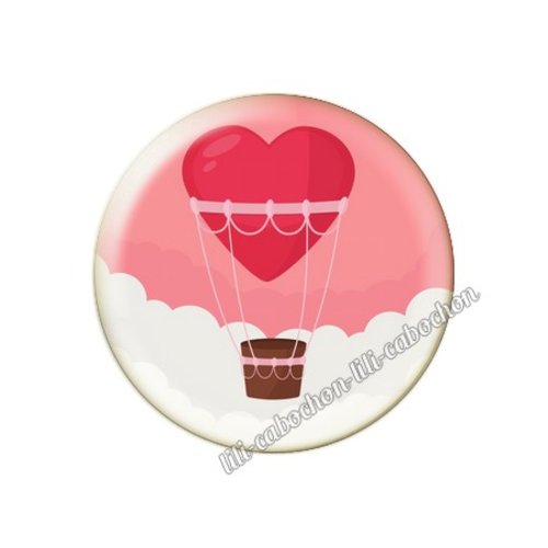 Cabochon résine a coller 25 mm amour couple saint valentin coeur  je t'aime 96