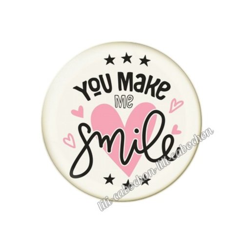 Cabochon résine a coller 25 mm amour couple saint valentin coeur  je t'aime 123