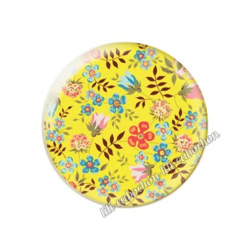 Cabochon résine a coller 25 mm liberty fm190