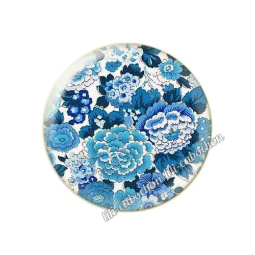 Cabochon résine a coller 25 mm liberty fm194