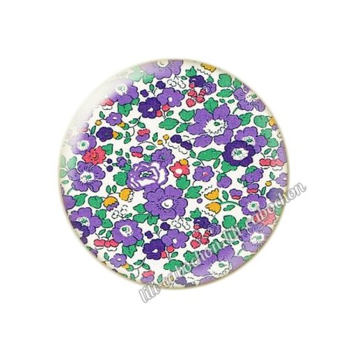 Cabochon résine a coller 25 mm liberty fm199
