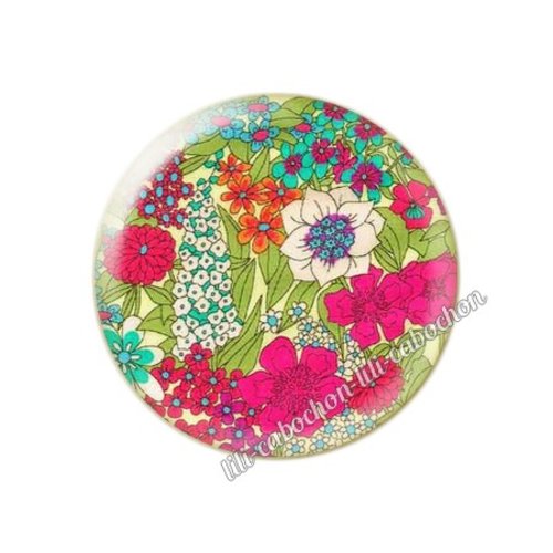 Cabochon résine a coller 25 mm liberty fm200
