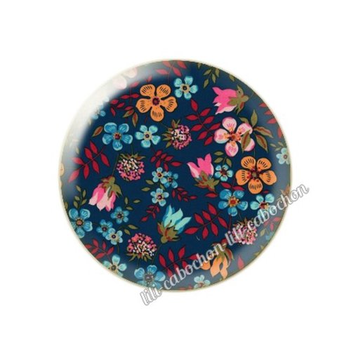 Cabochon résine a coller 25 mm liberty fm204