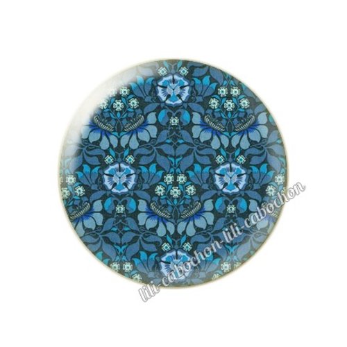 Cabochon résine a coller 25 mm liberty fm212
