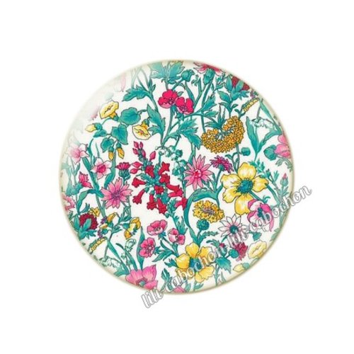 Cabochon résine a coller 25 mm liberty fm214
