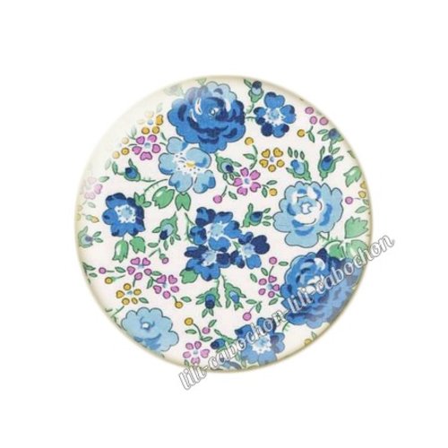 Cabochon résine a coller 25 mm liberty fm216
