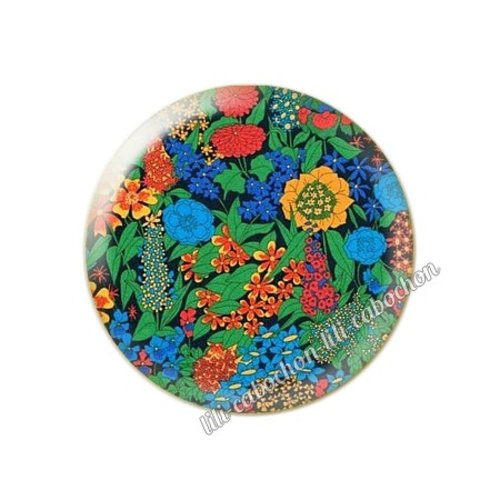 Cabochon résine a coller 25 mm liberty fm217