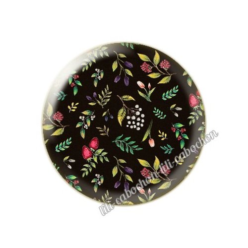 Cabochon résine a coller 25 mm liberty fm225